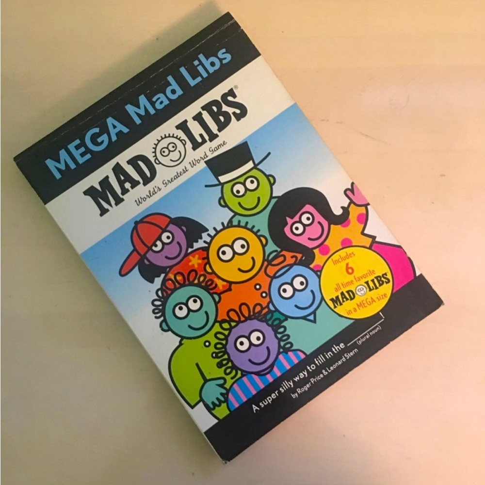 Vintage MadLibs Grammar Practice book